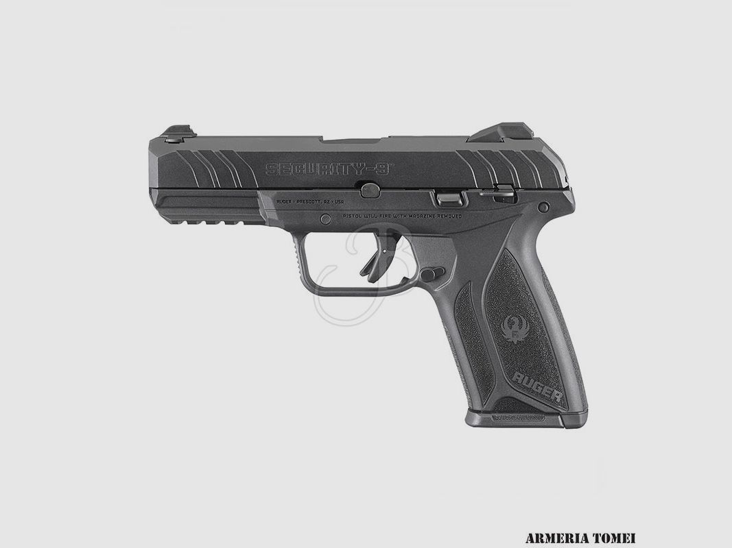 PISTOLA – RUGER SEMIAUTO SECURITY-9 4" CAL.9X21 15C +1C, imagen 1 de 5