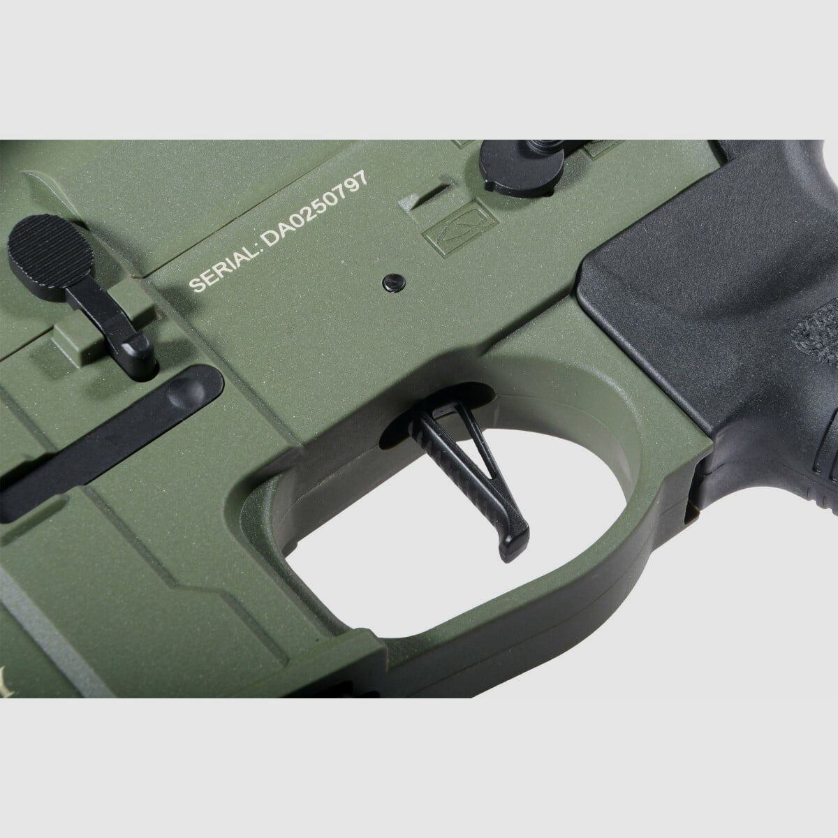 Delta Armory M4 AR15 M-LOK 10 Zoll CHARLIE GATE PULSAR HPA Airsoft Gewehr in Oliv