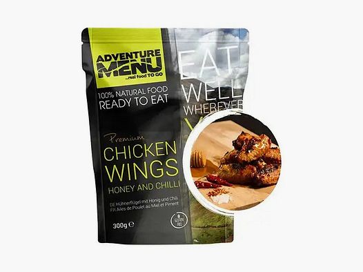 Avonturenmenu Kippenvleugels met Honing en Chili