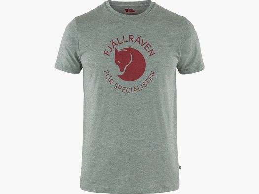 T-shirt FJÄLLRÄVEN Fox M Gris Mélangé