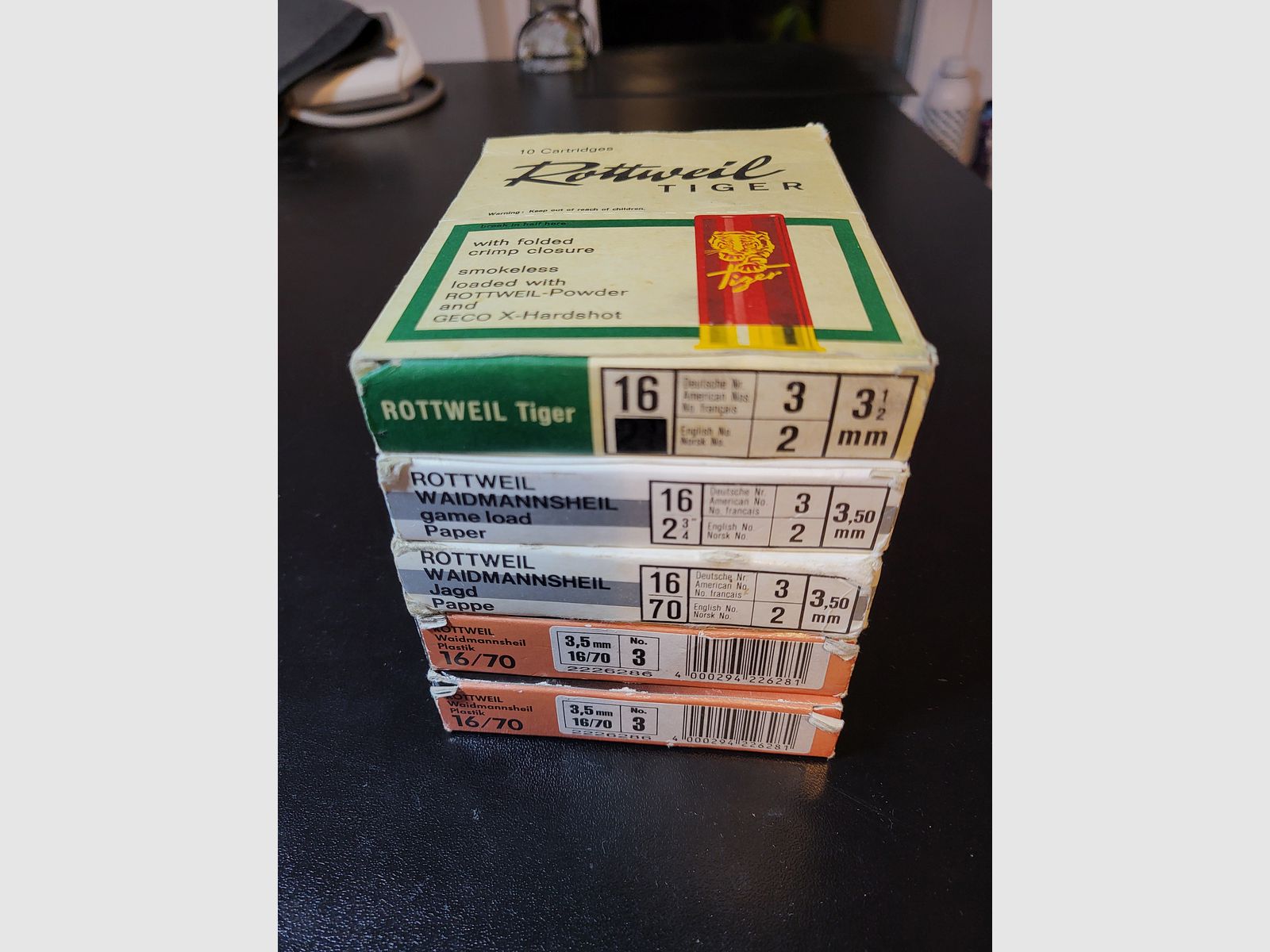 Rottweil Waidmannsheil & Tiger 16/70