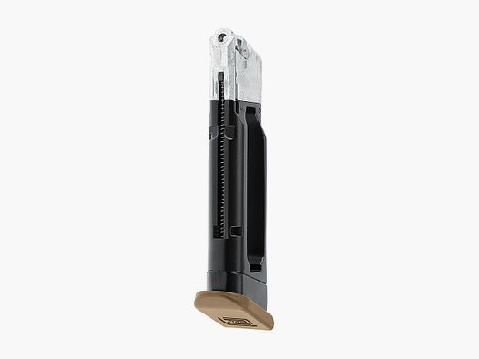 Glock 17 Gen5 Co2 Magazin 4,5mm BB 18 Schuss Coyote