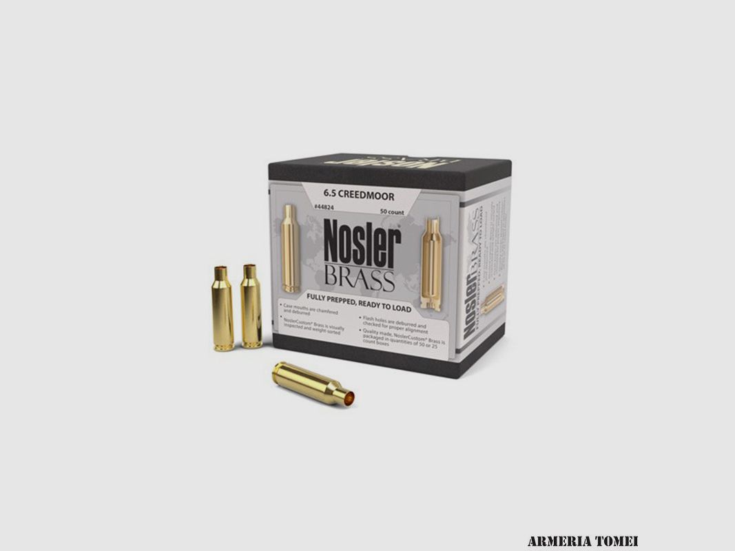 NOSLER – CASES CAL 6.5 CREEDMOOR -44824