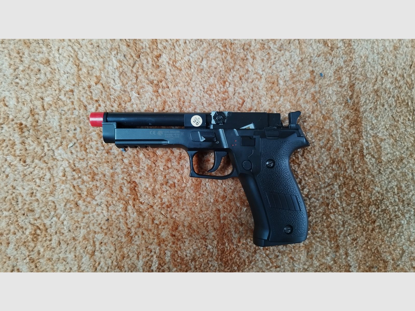Cyma P226 Metallschlitten Komplettset AEP GSG Softair CM122 + 1 weiteres Magazin