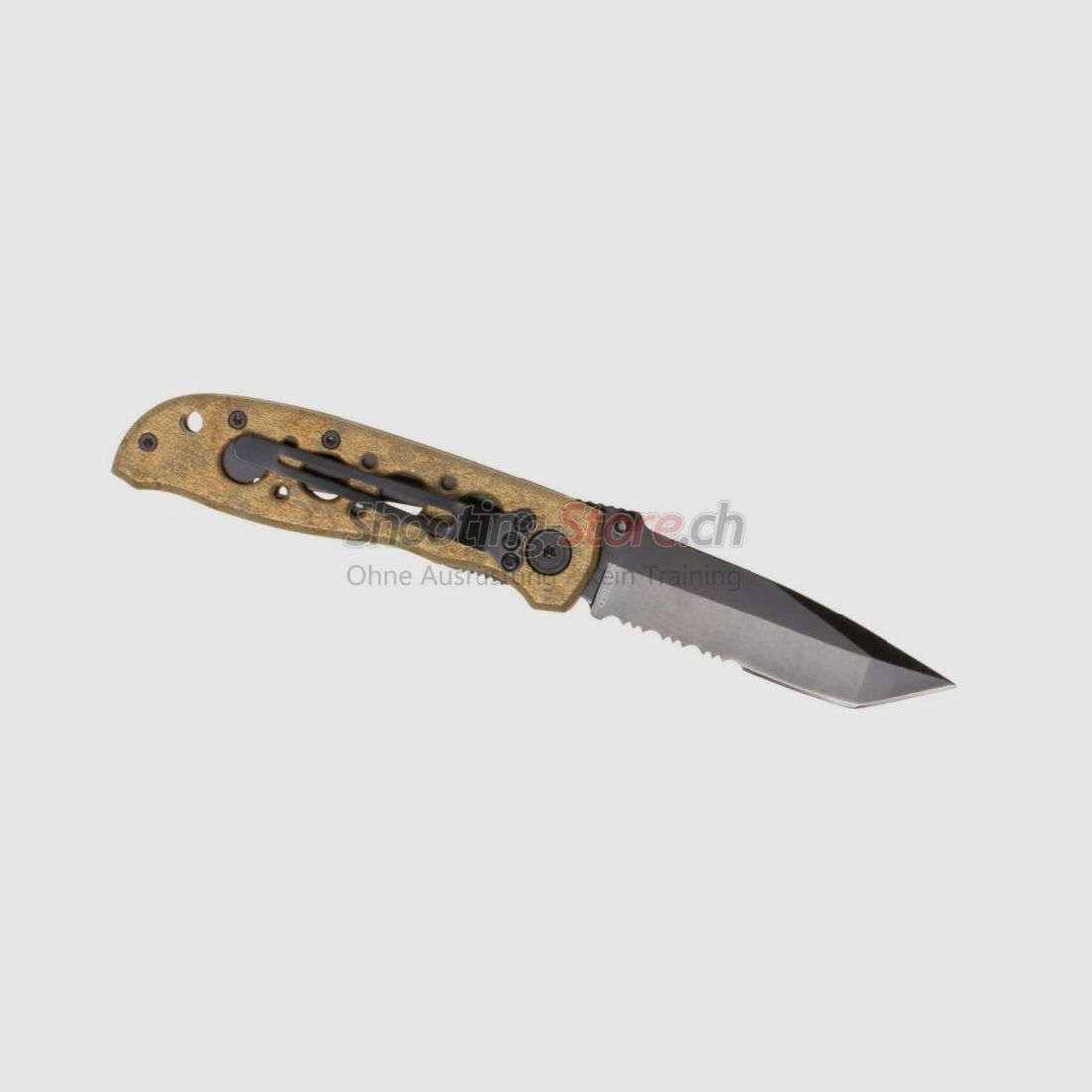 Smith & Wesson Extreme Ops CK5TBSD Serrated Tanto Folder Desert