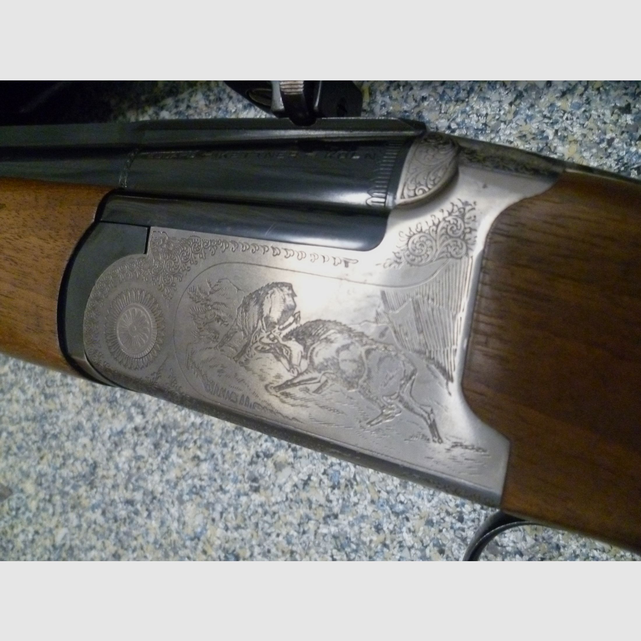 Break-action rifle Kettner Model 2000 12/70 & 7x65R