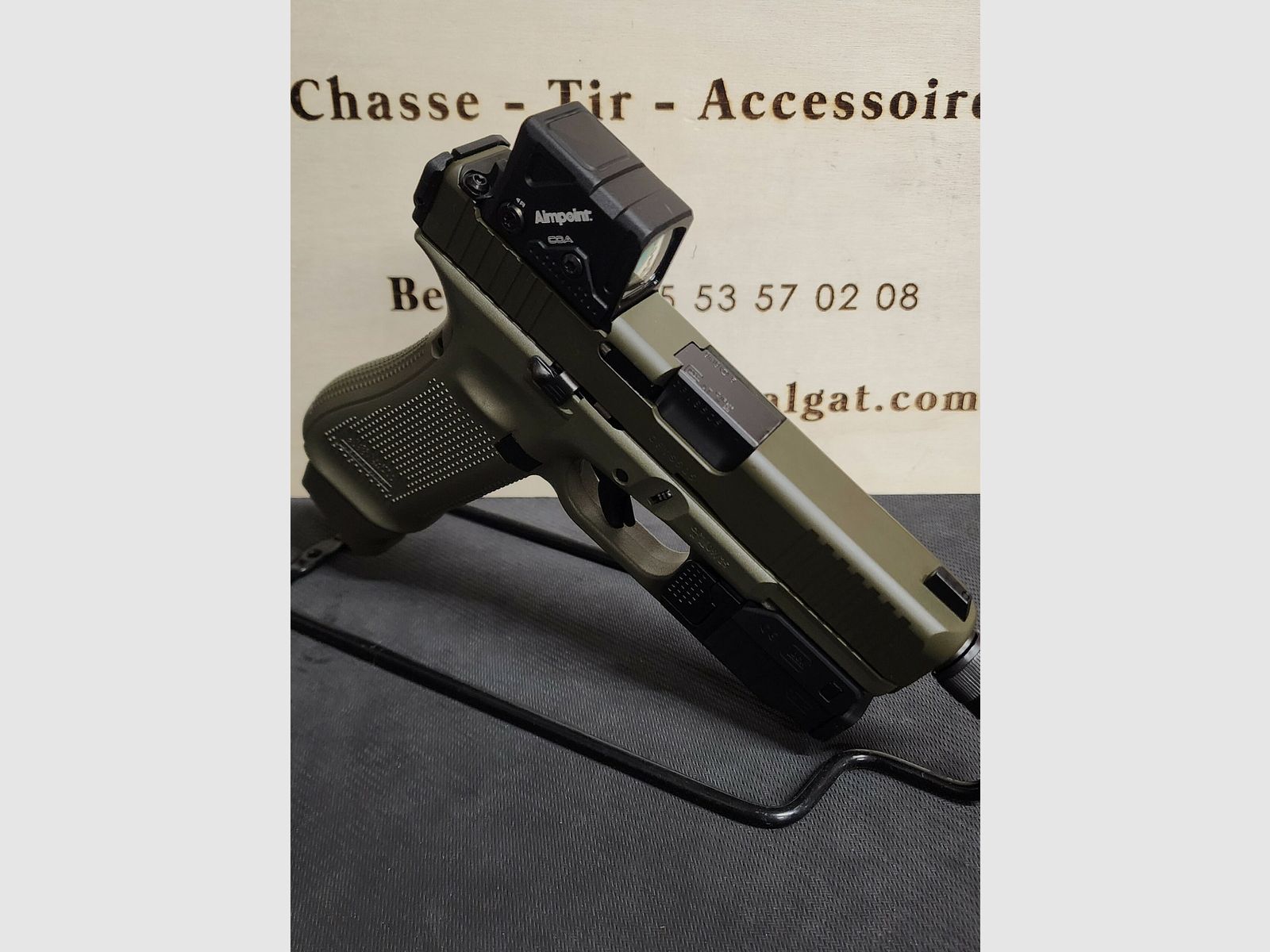 GLOCK 45 Gen5 FS MOS Fileté A-CUT Aimpoint COA GTL II Combo « Edition Hunter ODG » cal.9×19 (auf Bestellung), Bild 10 von 11