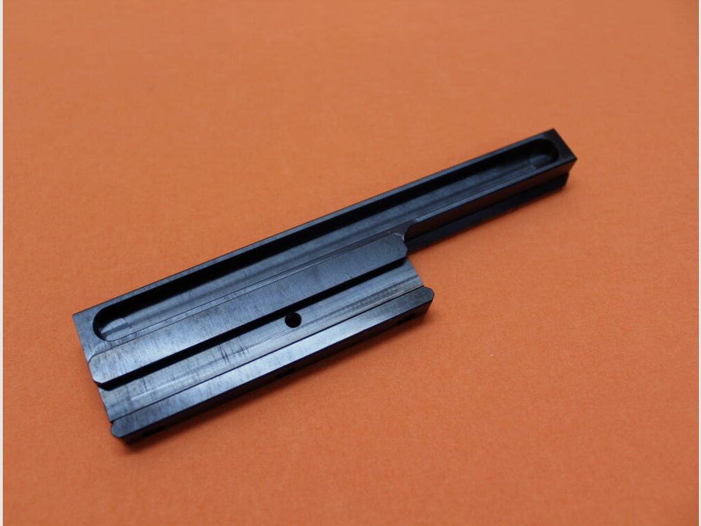 SITEC Kalashnikov AKM montaje lateral con riel de montaje de perfil Picatinny de aluminio negro para montaje lateral