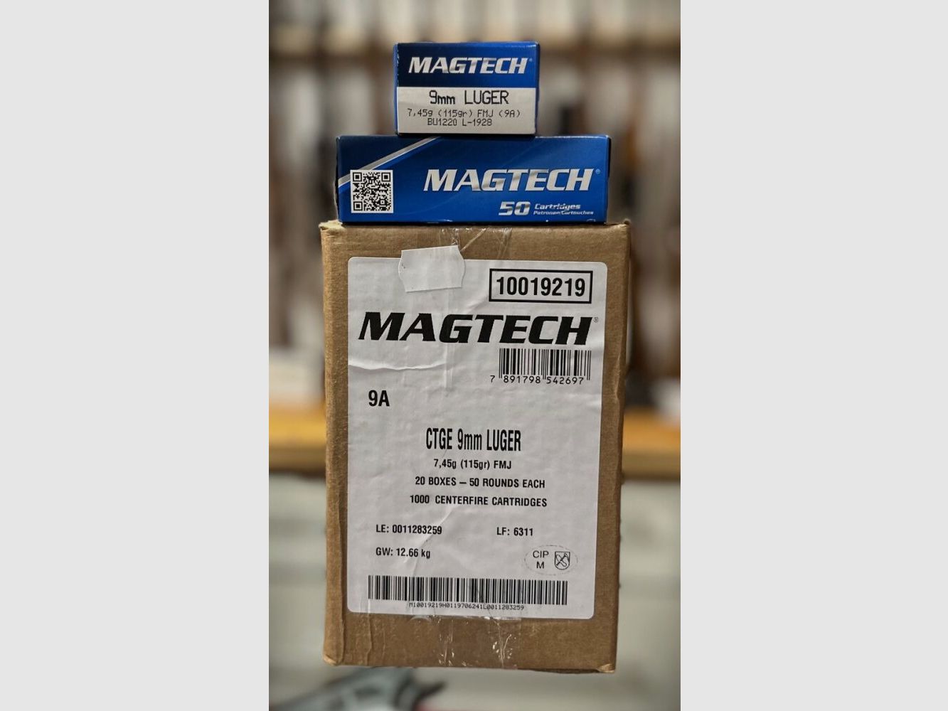 Magtech	 FMJ 115gr