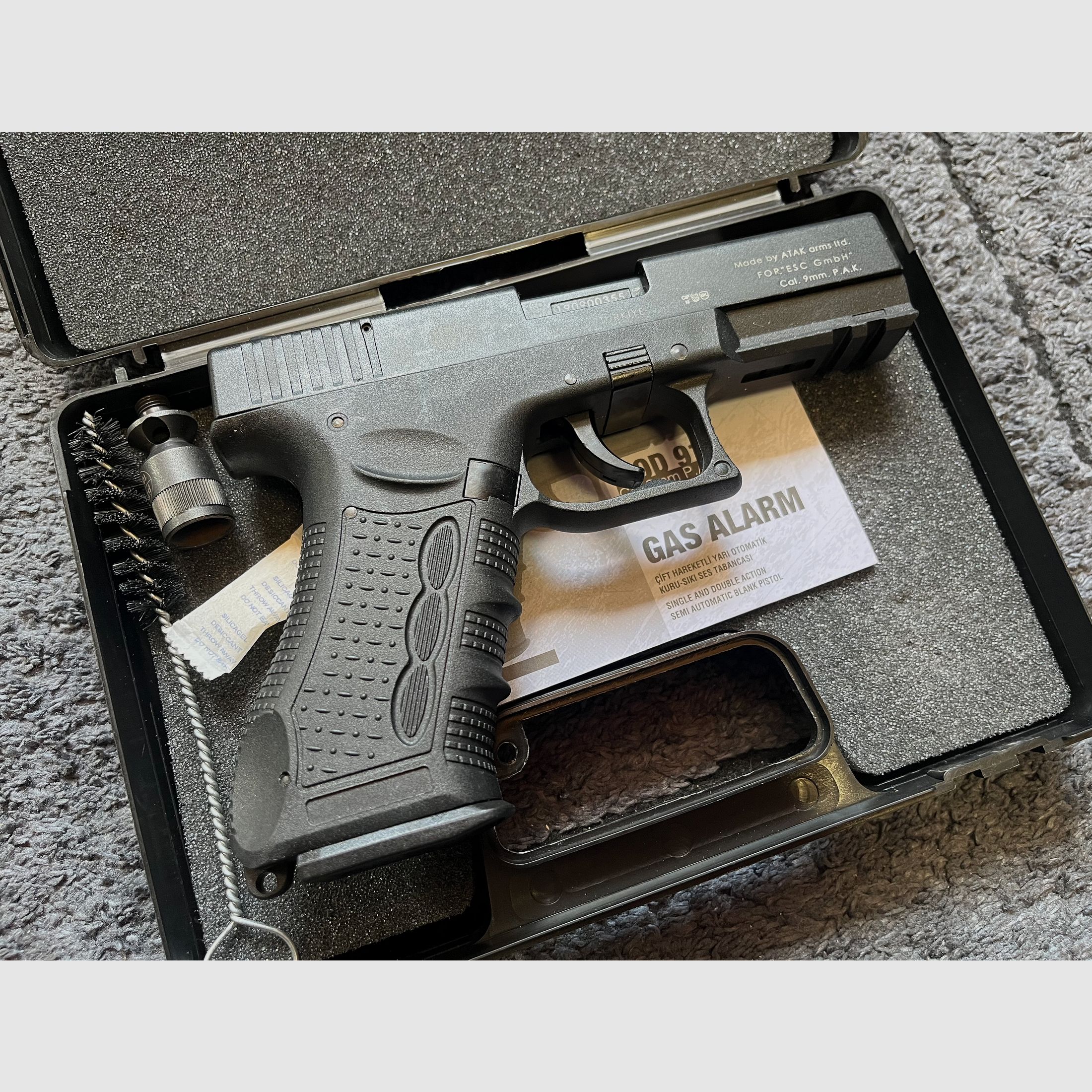 Zoraki 917 Schreckschusspistole 9mm P.A.K. - schwarz - Gebraucht