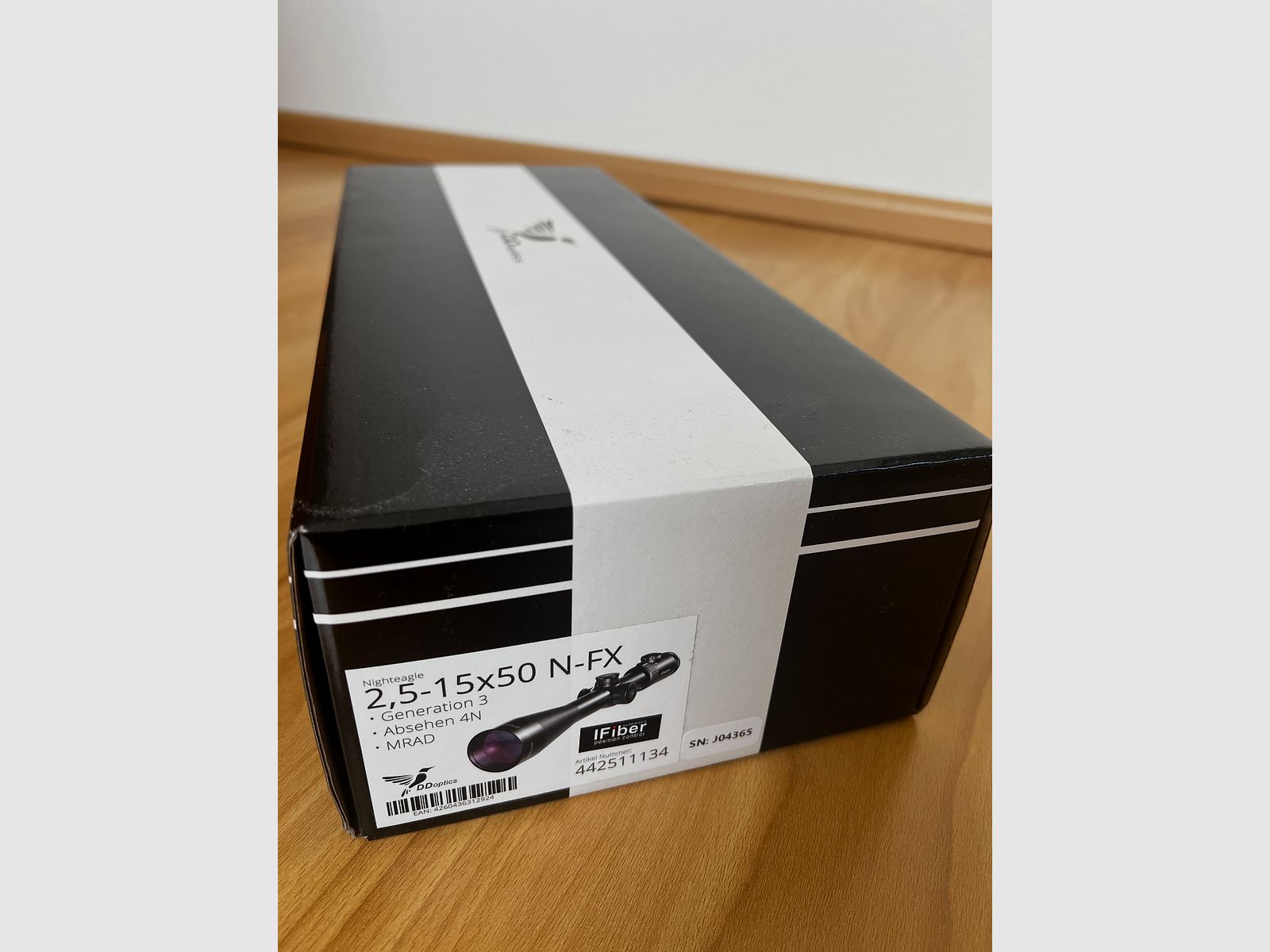 Ddoptics Nighteagle Nachtfalke 2,5-15x50 iFiber Gen. 3 Zielfernrohr / Optik