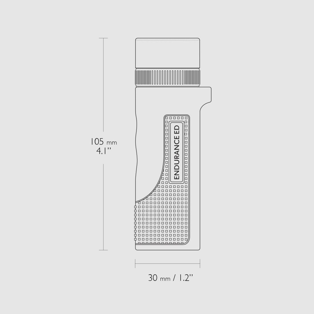 HAWKE 36311 Monokular Endurance 10x25 Grün