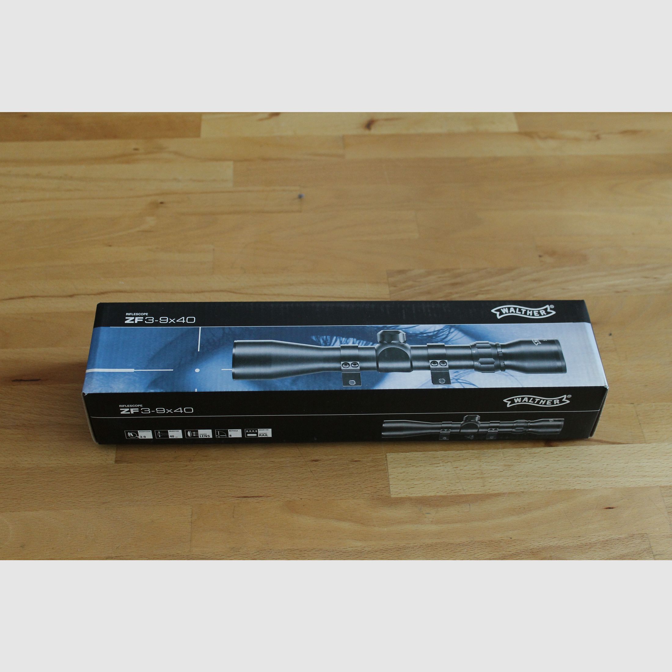 Zielfernrohr Walther ZF 3-9x40  "Neu"  Item no:2.1517