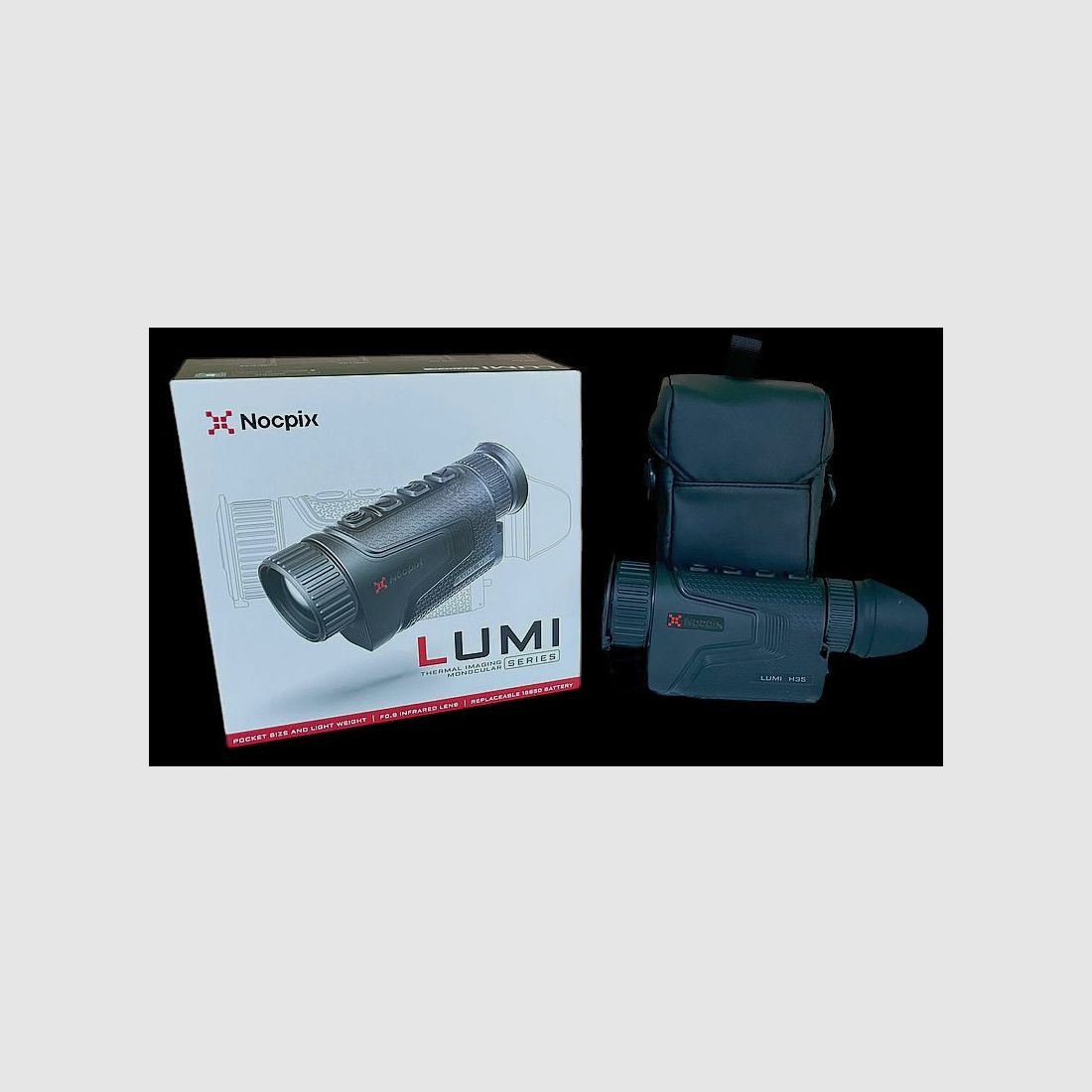Out Of Box Gerät  Nocpix Lumi H35 