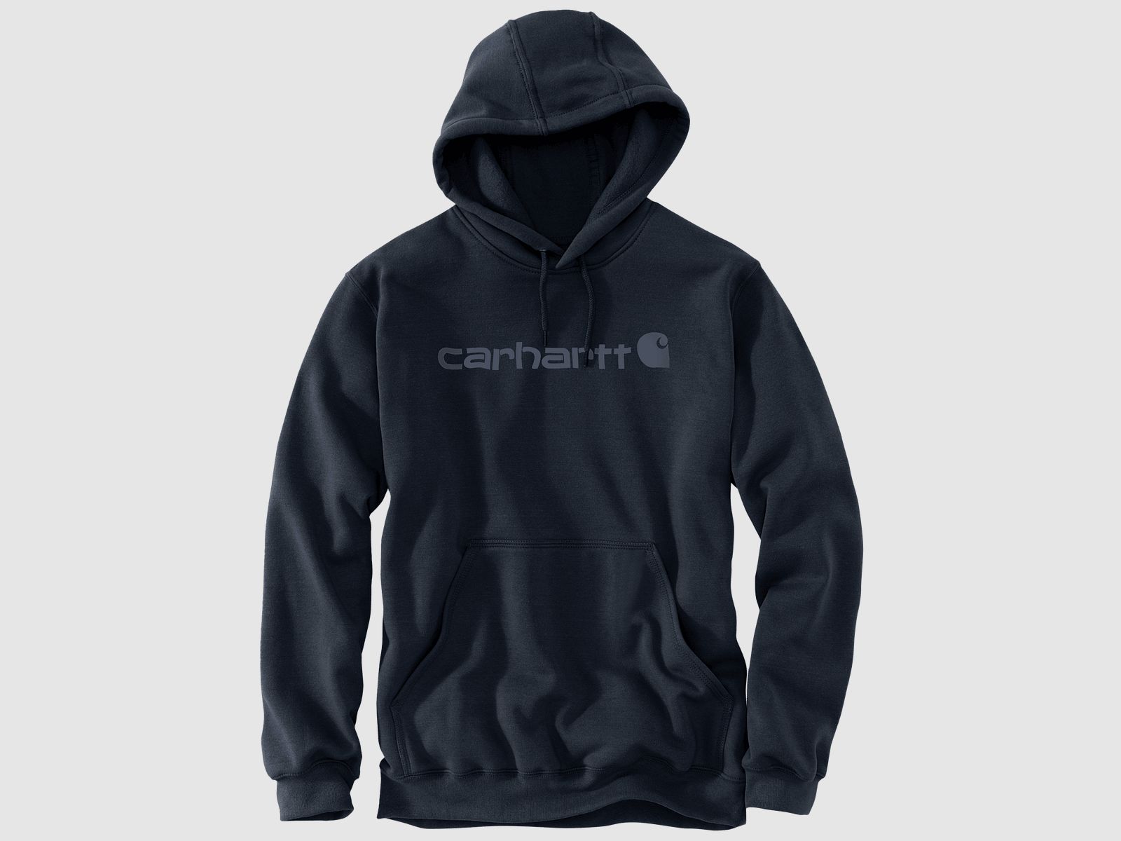Carhartt Marquette Logo Sweatshirt Men Navy/Dark Blue XL