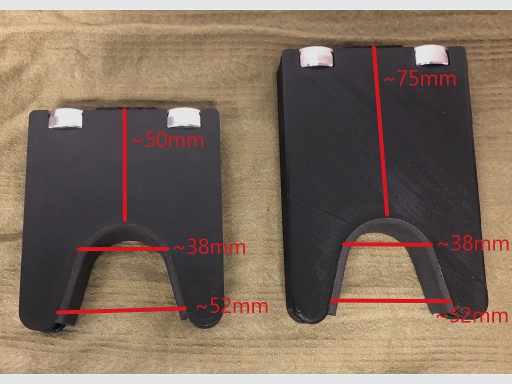 Uchwyt na broń magnetyczny - Ar15 MR223 AKM Saiga SP5 karabinek Thompson PPSch HK B&T SIG Haenel WBP Heckler & Koch