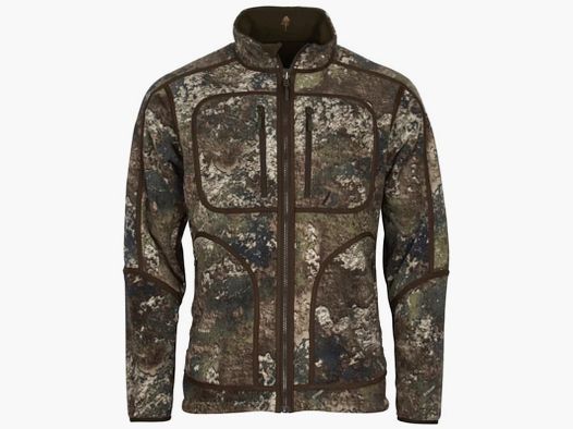 Pinewood wendbare Herren Fleecejacke Furudal Reversible Camou