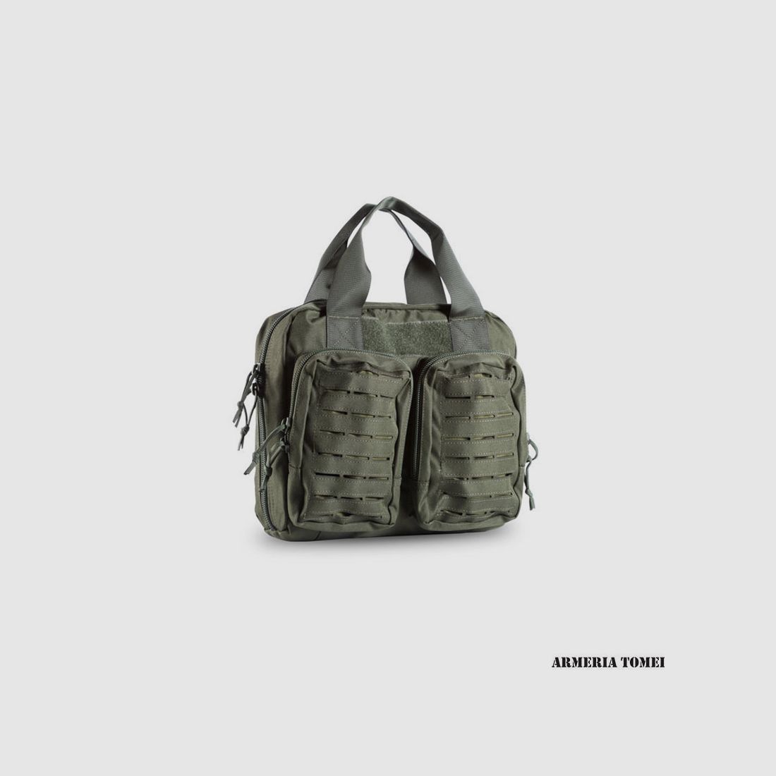 NERG OPEN LAND – BAG – SHOOTING RANGE BAG 600D WITH SHOULDER BELT OD GREEN