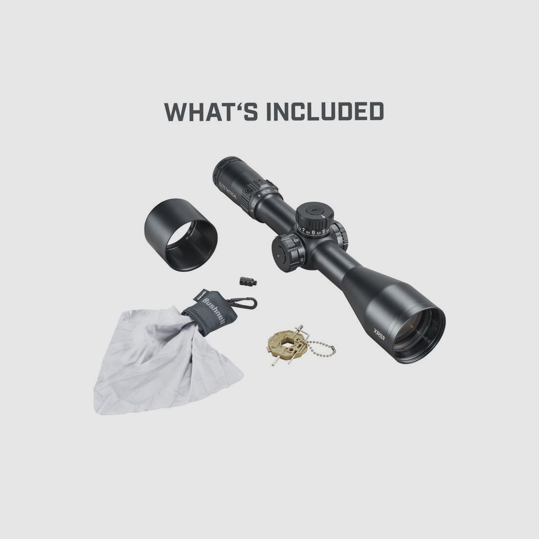 Bushnell Scope Elite Tactical XRS3 6-36x56 Reticle G4P FFP #ETXRS3G4