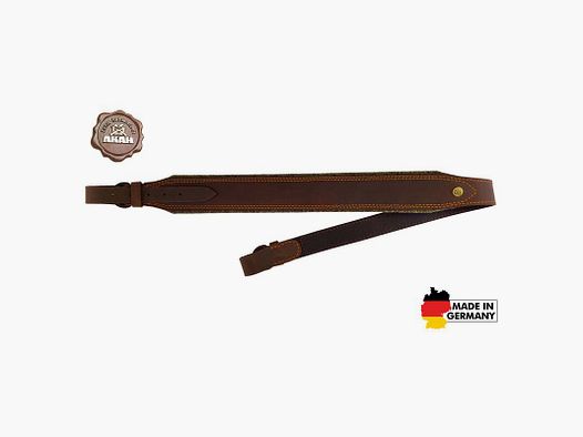 AKAH Gewehrriemen Pull-up Leder mit Wollfilz