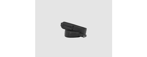 Blaser Gewehrriemen Leder Schwarz