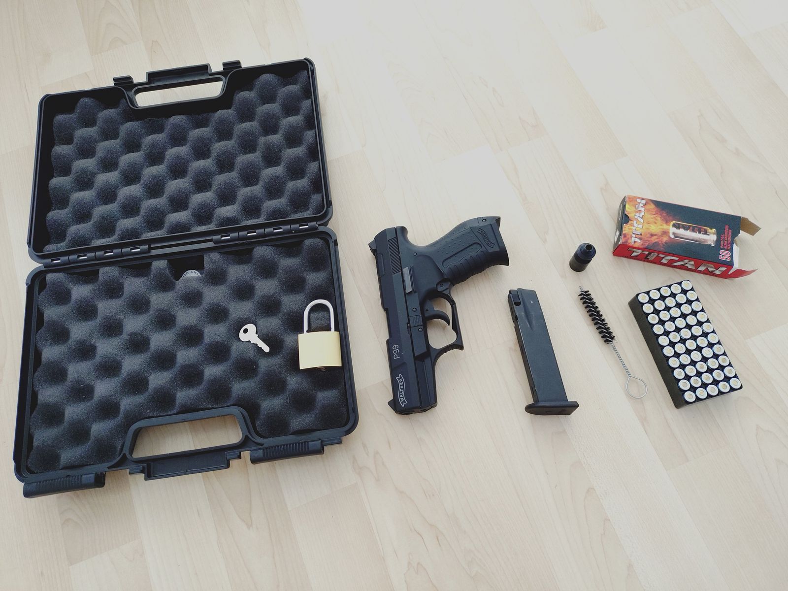 Walther P99 P.A.K. pistola de fogueo, imagen 6 de 6