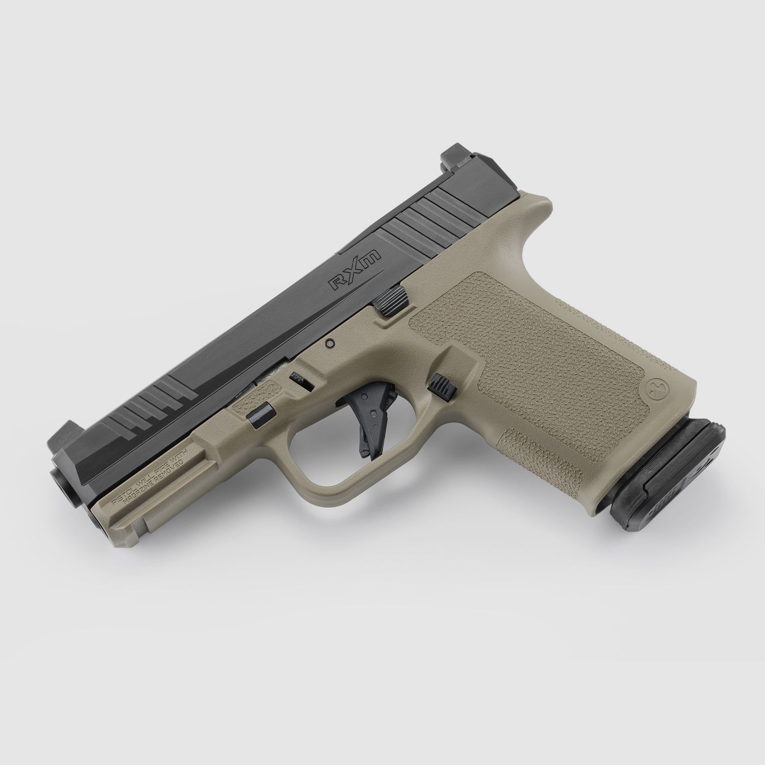Ruger RXM 9mm Luger 4" – 15 coups, Flat Dark Earth, image 4 sur 4