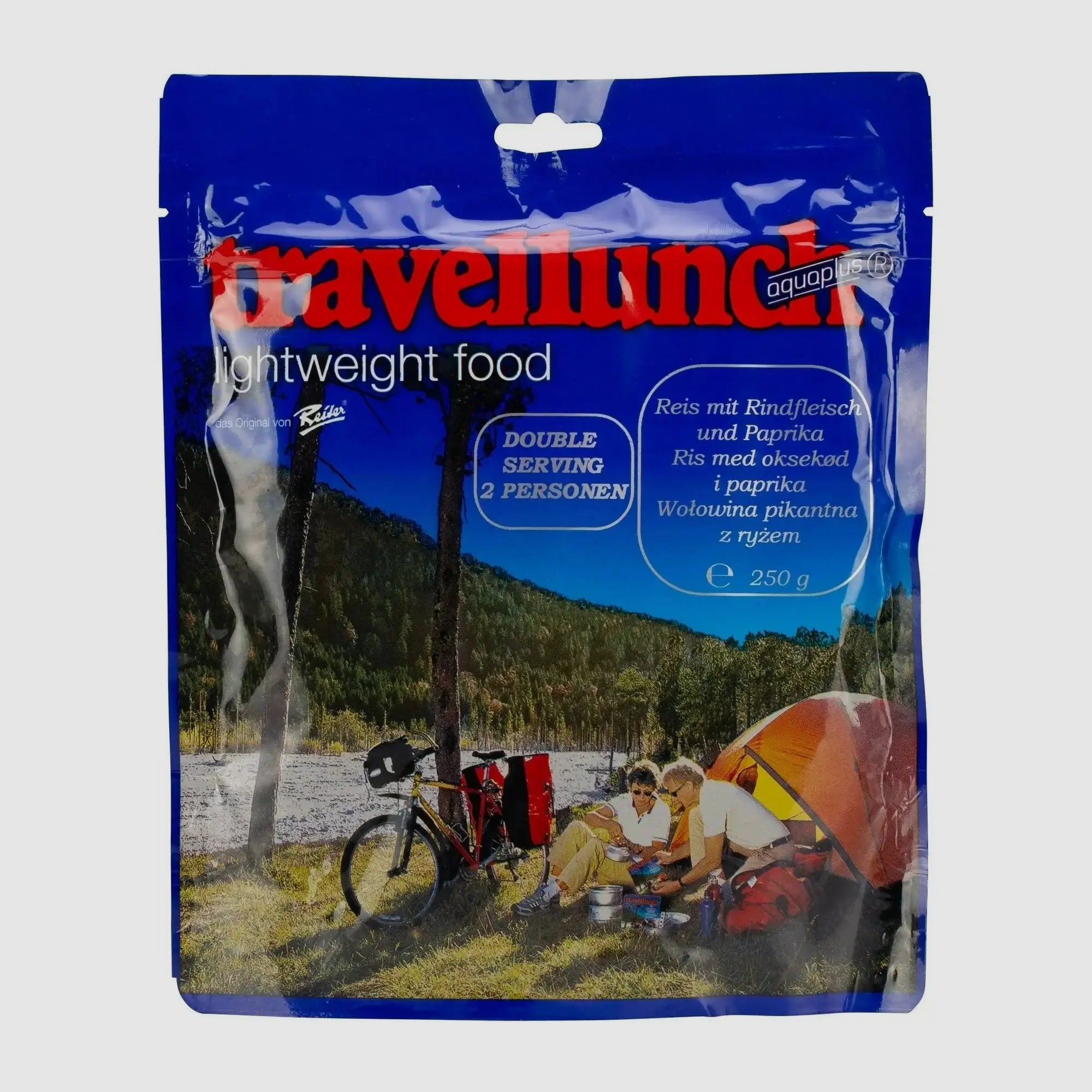 Travellunch Travellunch Reis mit Rindfleisch und Paprika 2er Packung