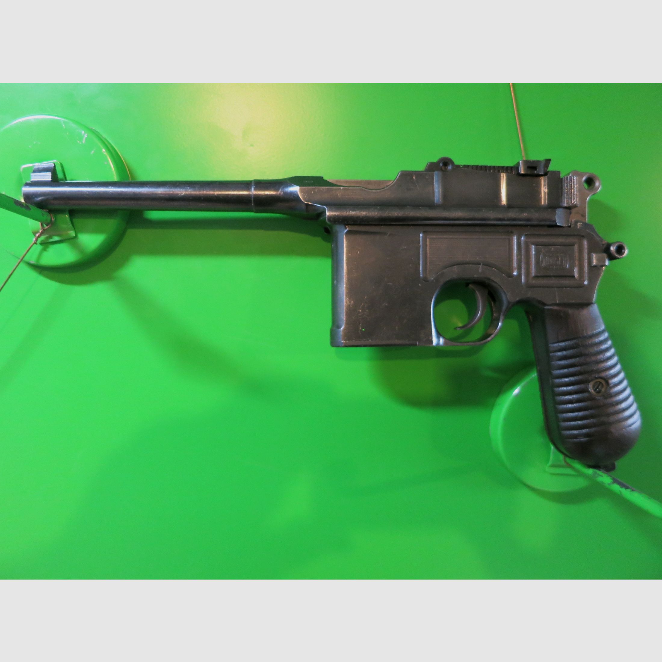 Mauser C96, Broomhandle, Mauser Oberndorf, Kal. 7,63 Mauser   #77-, Bild 11 von 14