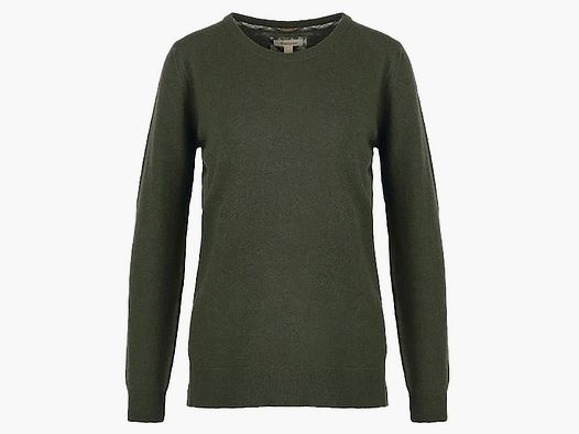 Barbour Pullover Damen Pendle Crew warm olive/ fawn