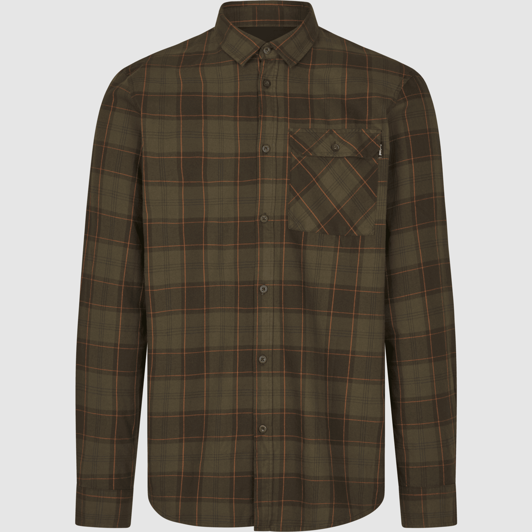 Seeland Glen Flannel Shirt Men Pine Green/Dark Navy Check 4XL