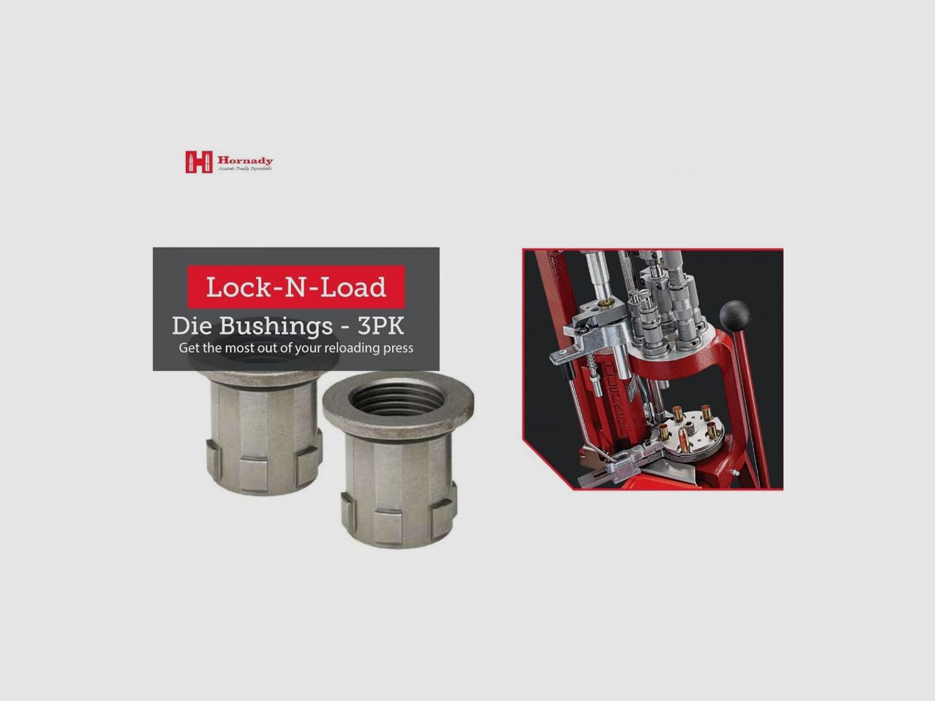 Hornady DIE BUSHING 3 PACK, imagen 3 de 4