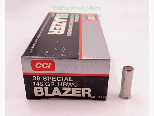 Amunicja CCI typ Blazer .38 special WC/HBWC