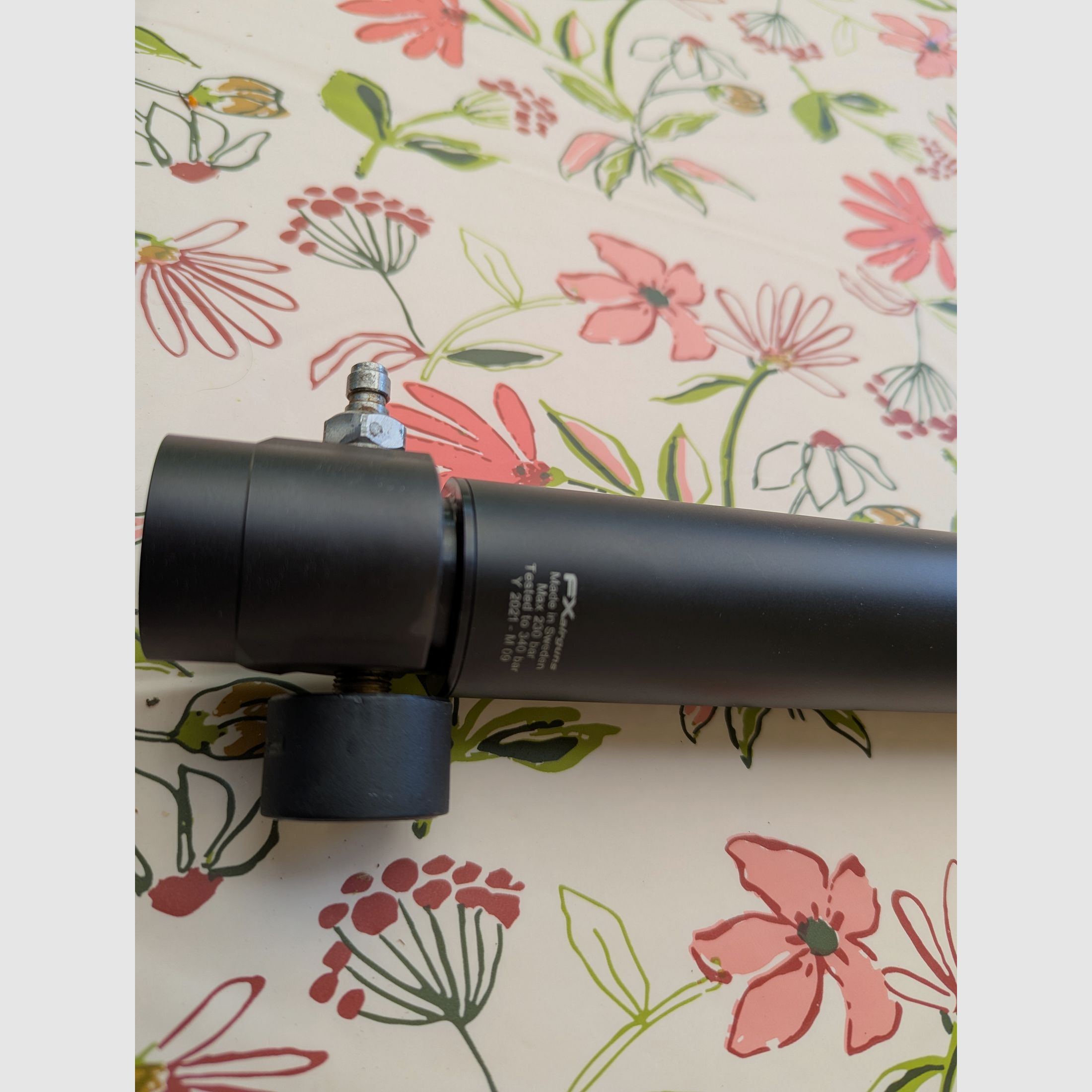 Air Cylinder (tube) 40mm für FX Airguns Dreamline 180cc mit bottle-adapter 