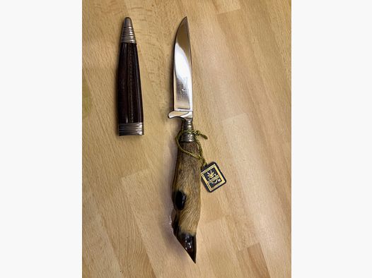 Couteau de chasse Original Linder, marque de qualité Rehwappen, Solingen