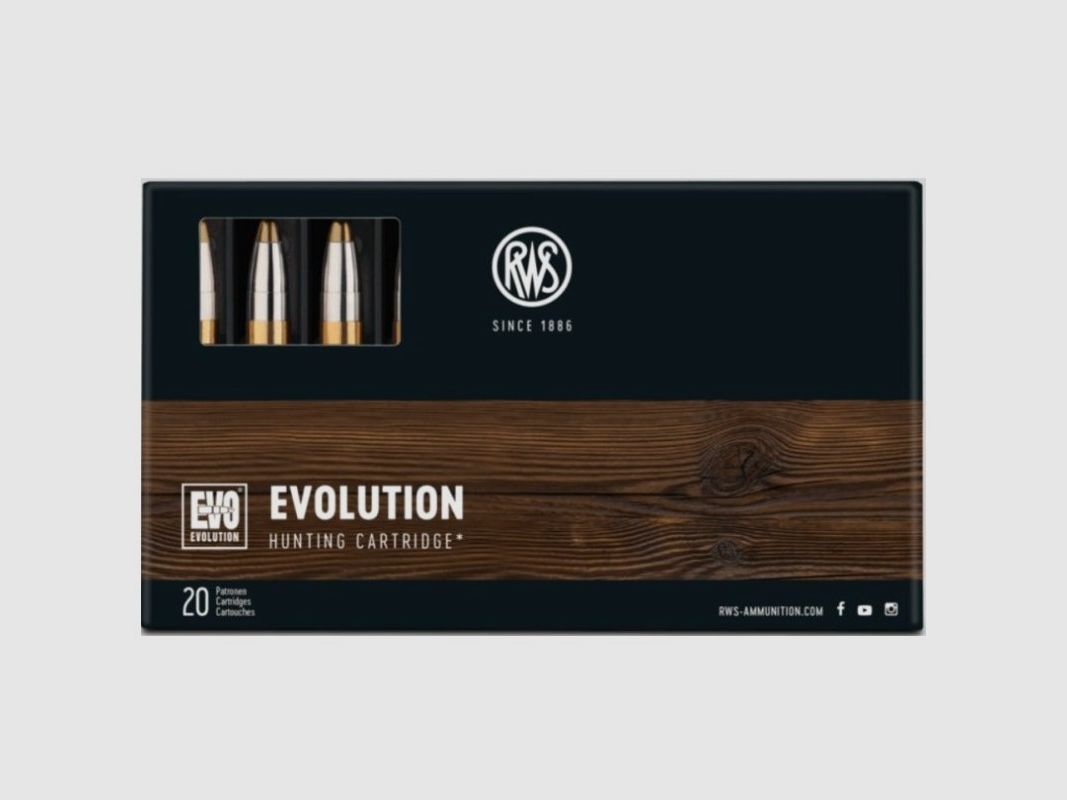 RWS .308 Win Evolution 184 gr, 20 Stk.