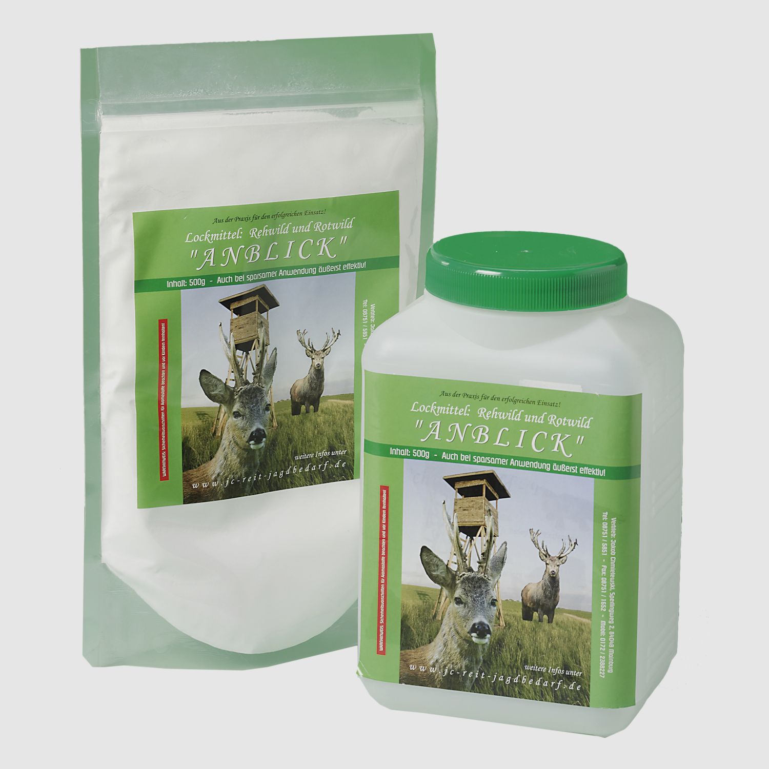 Lockmittel für Reh- u. Rotwild - 0,5kg