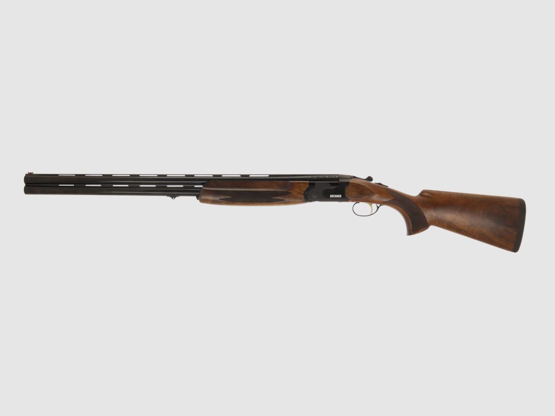 Neuwaffe, auf Lager: Bockflinte Brenner BF18 Black LL71cm 12/76 Stahlschrotbeschuss Bockdoppelflinte schwarz (Art.Nr.: BRE06-0010) Finanzierung möglich!