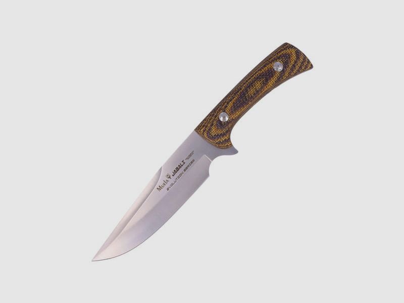 Nóż Muela Jabali Brown Micarta, Satin 170mm Full T, zdjęcie 1 z 5