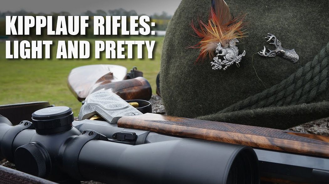 Kipplauf rifles: light and pretty