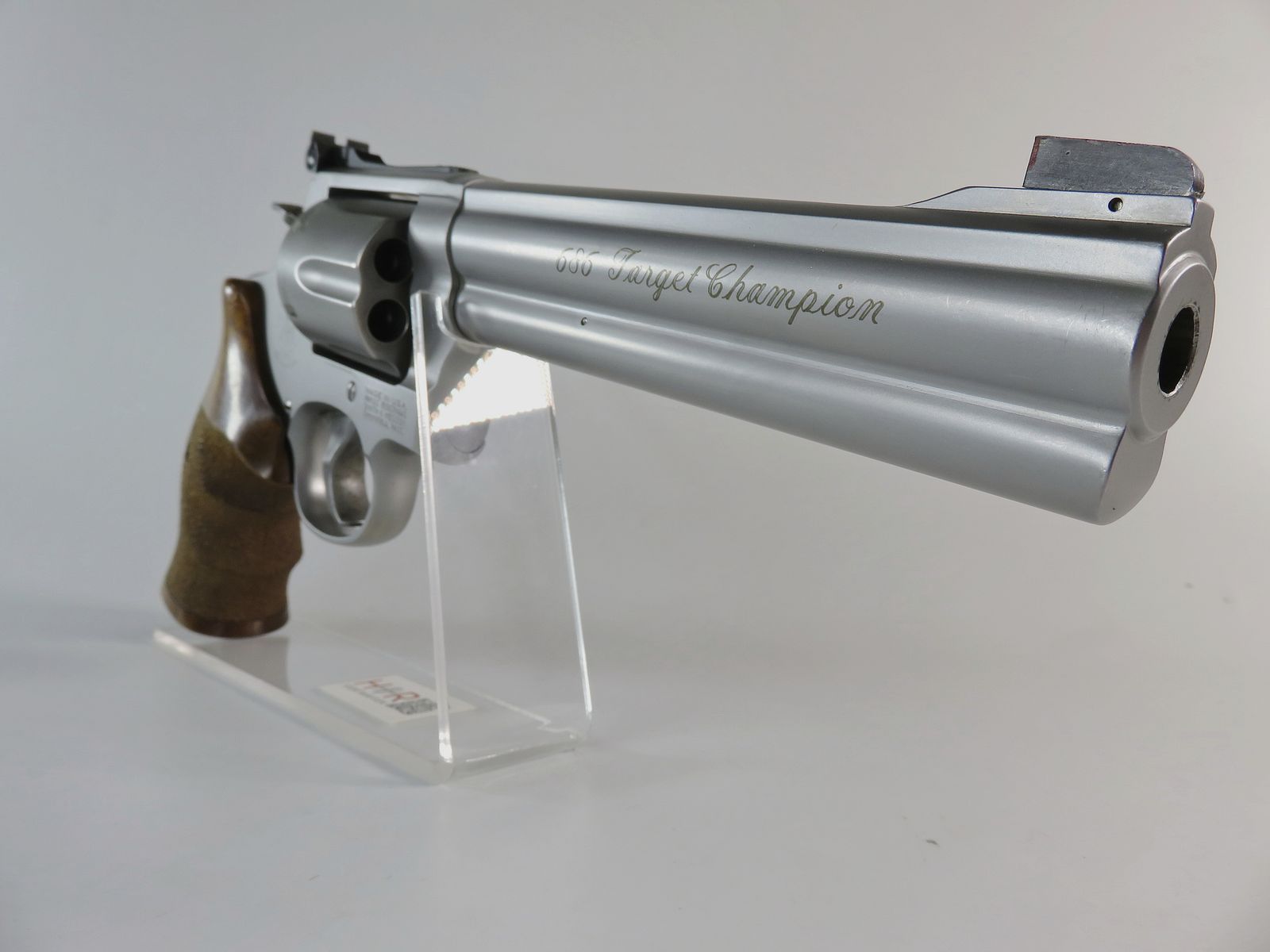 Revolver Smith & Wesson Mod 686-5 Target Champion | .357 Mag. | 6 inches | Nill grip | Excellent condition