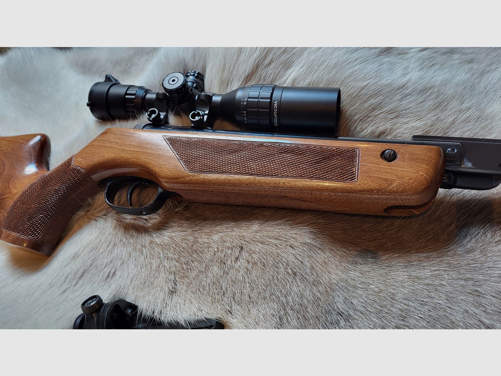 Attention collectors! Walter LG 55 with Tyrolean stock in excellent condition! and new piston seal without F Production period: 1955 - 1967