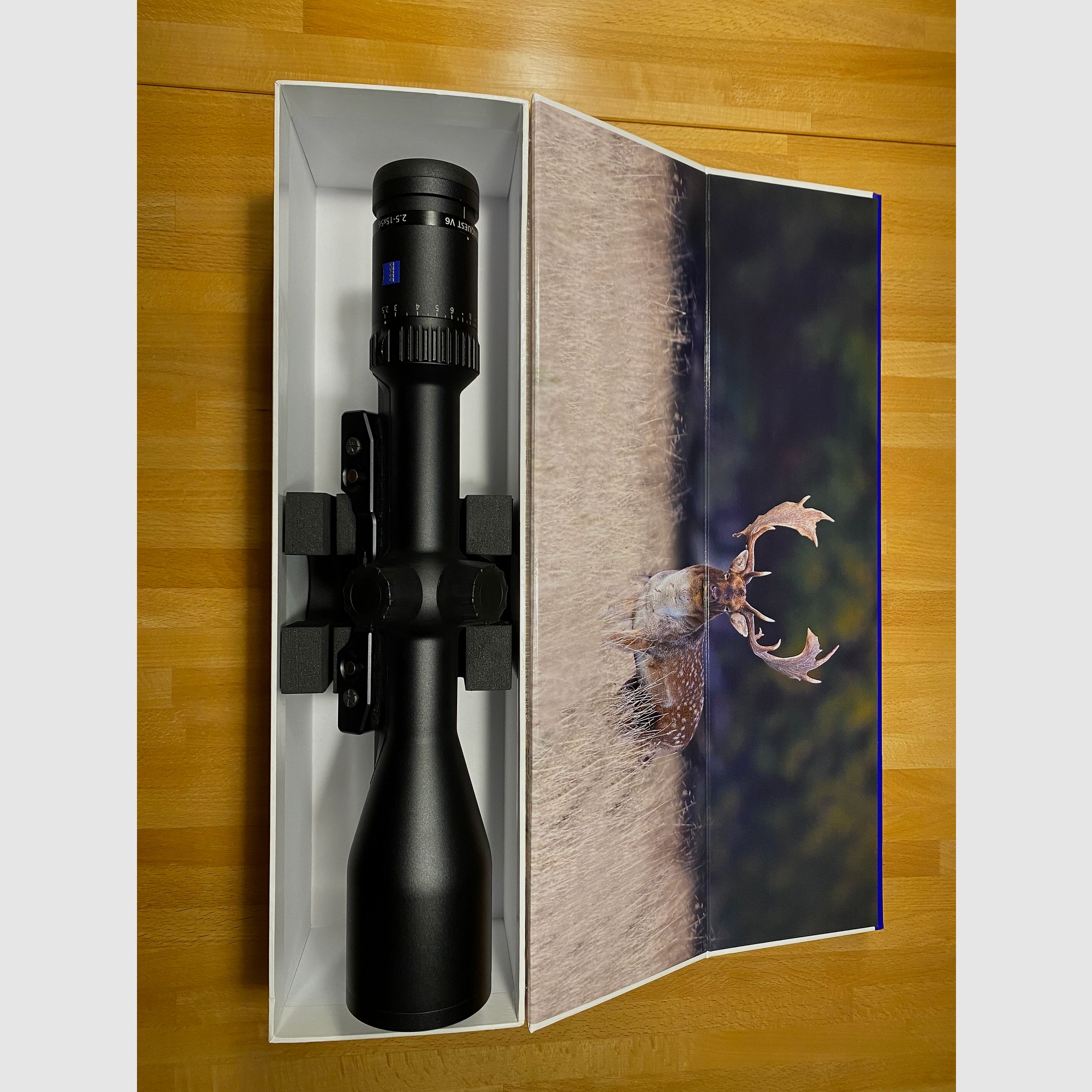 Zeiss Conquest V6 2,5-15x56 M (mit Schiene)