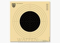 BDS Z1 Scheibe gemäß BDS Sporthandbuch 100 Meter mit Einsteckschlitze 50 St.