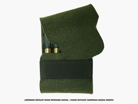 Estuche para cartuchos AKAH de fieltro para módulo RUAG