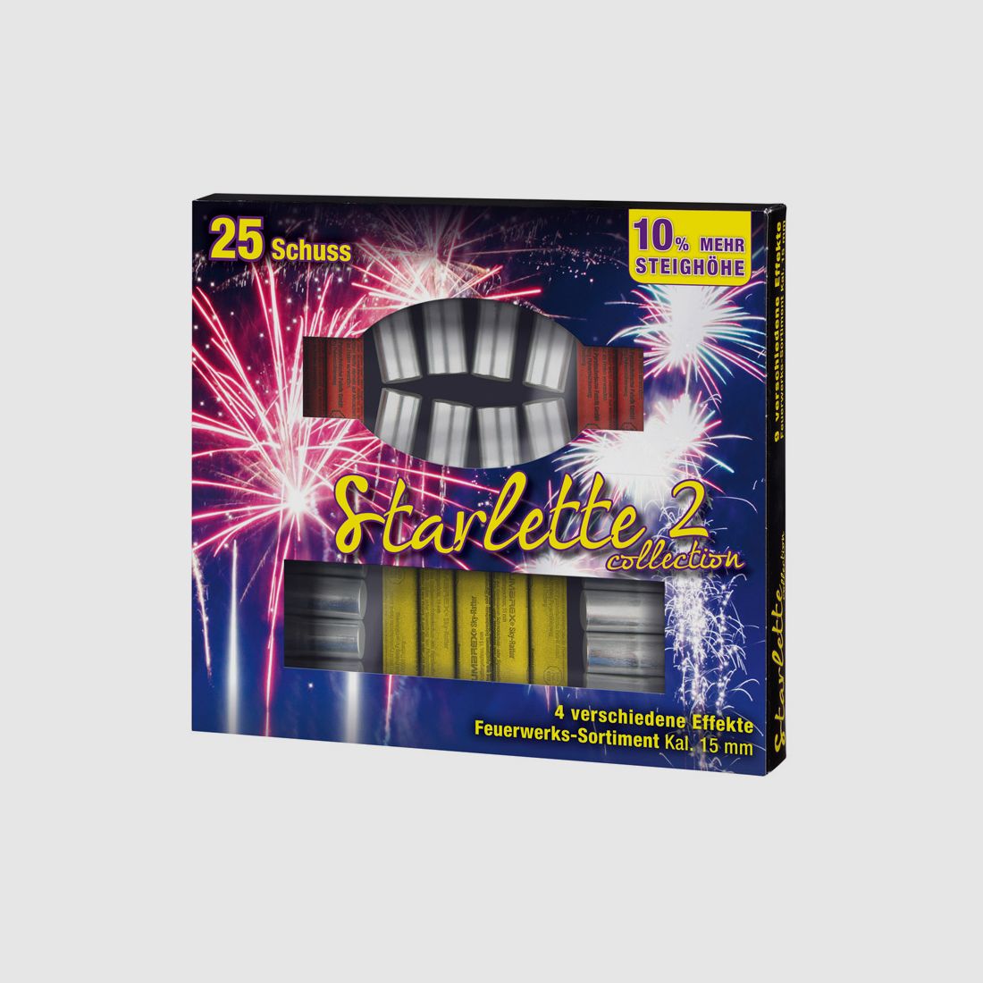 Pyro Umarex Starlette Collection 2 Feuerwerkssortiment 25er Blister (P18)