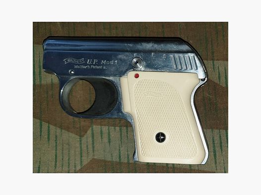 Walther U.P. Mod.1 Start u. Platzpistole 6mm aus ALU