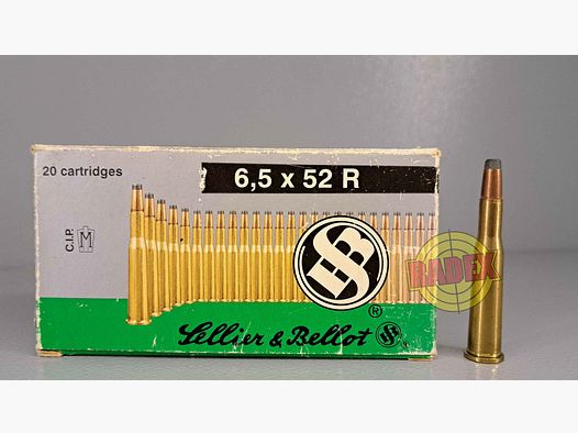 S&B Munition Kal. 6,5X52R 7,6G SP