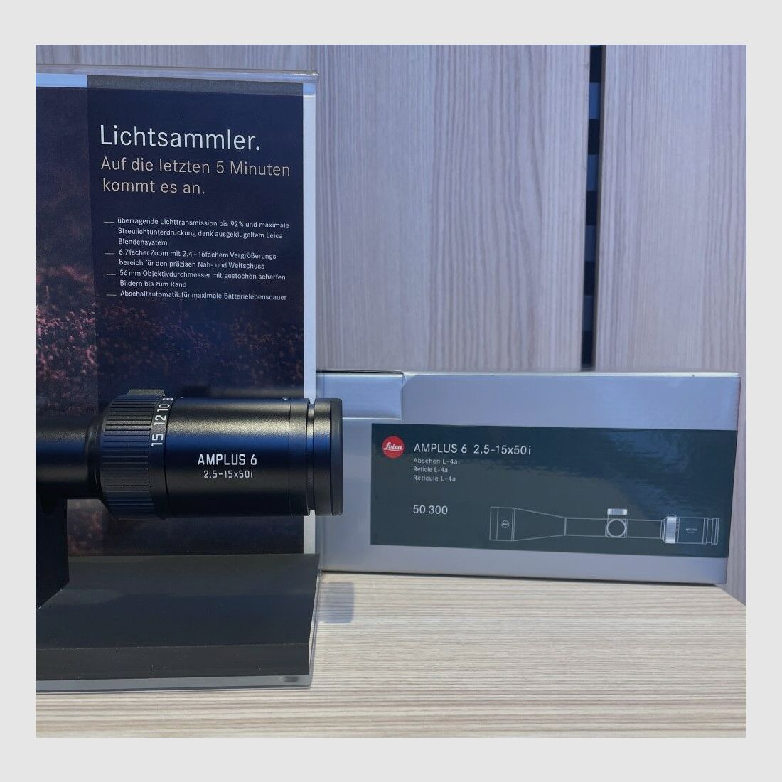 LEICA	 AMPLUS 6  2,5-15x50i