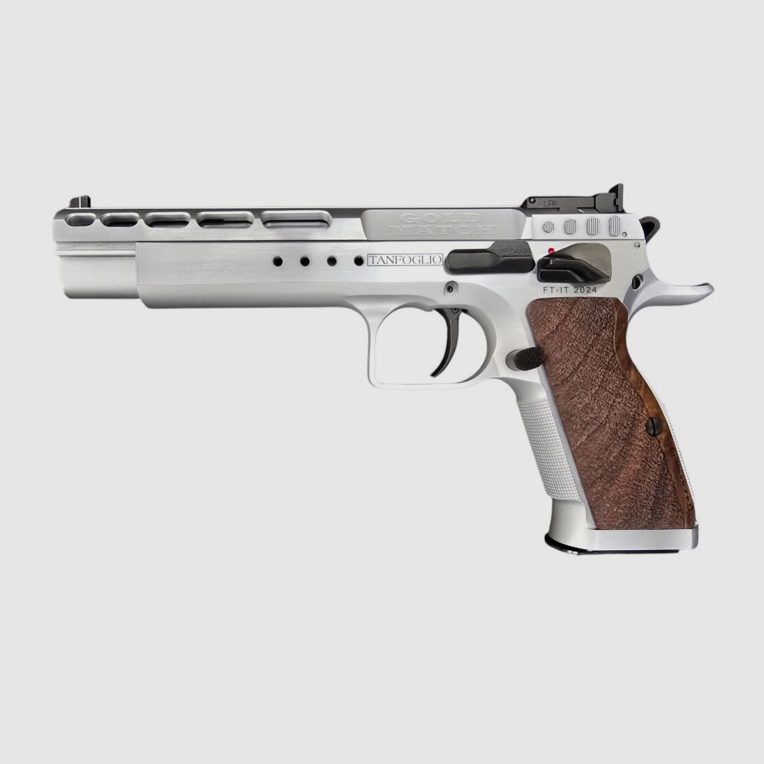 Tanfoglio Modell Gold Match BDS Version Pistole halbautomatische Pistole sofort verfügbar, Versand +20€